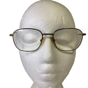 #5343  Luxottica Titanium Men's VTG Eyewear eyeglasses frame ONLY 52-19-135